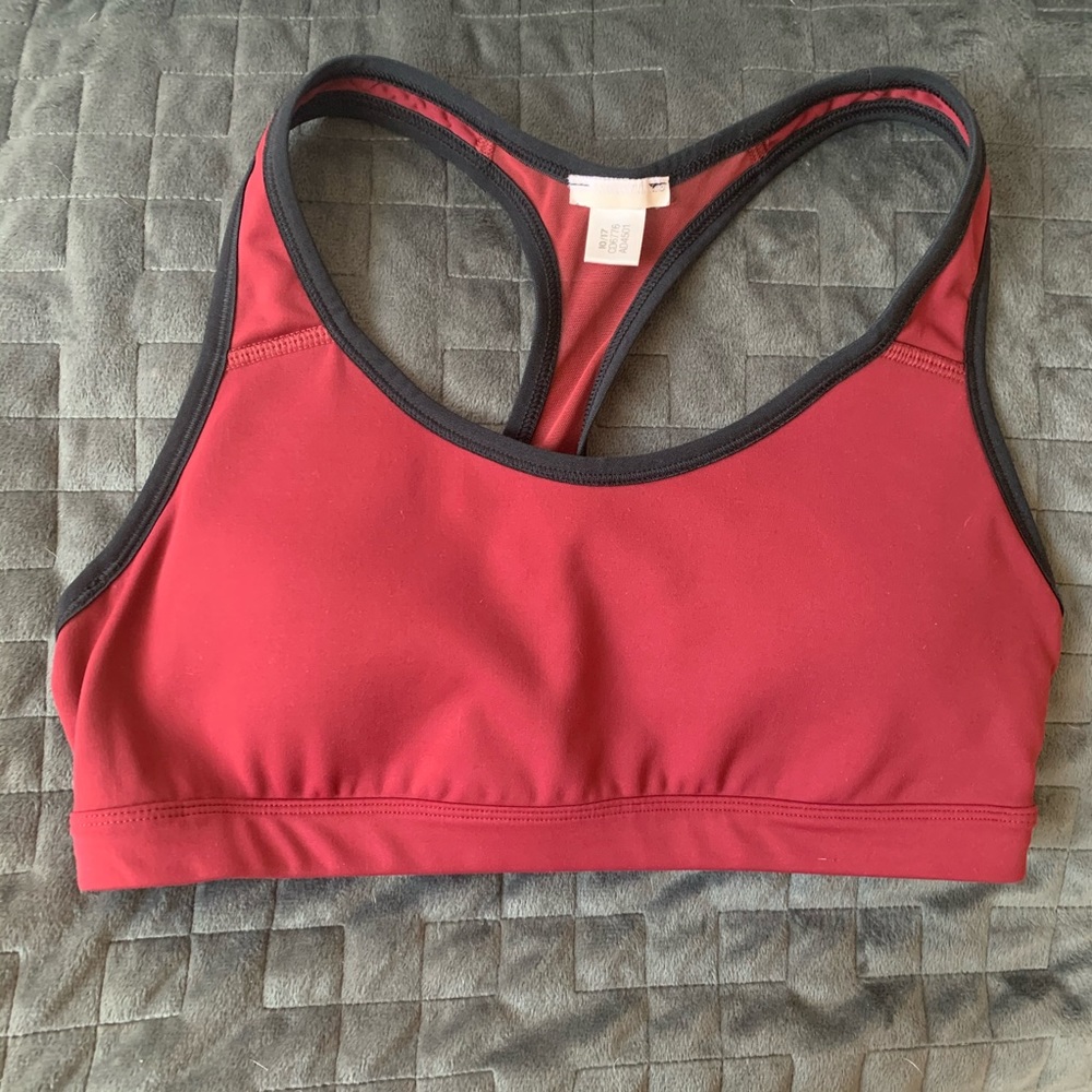 Reebok Sports Bra - Maroon Size Small